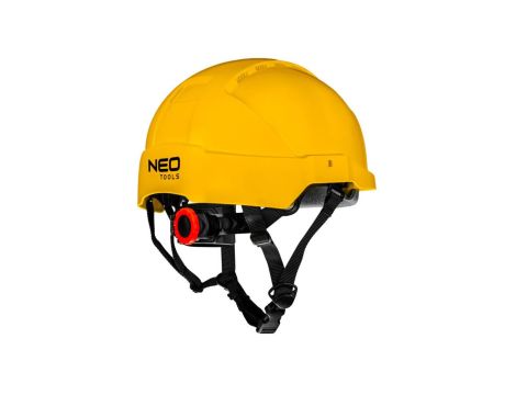 Kask ochronny przemysłowy do pracy na wysokościach żółty NEO 97-210