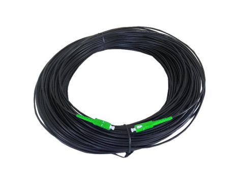 Patchcord światłowodowy FO SM SC/APC-SC/APC simplex 9/125 G.657A2 zewnętrzny DROP 100m