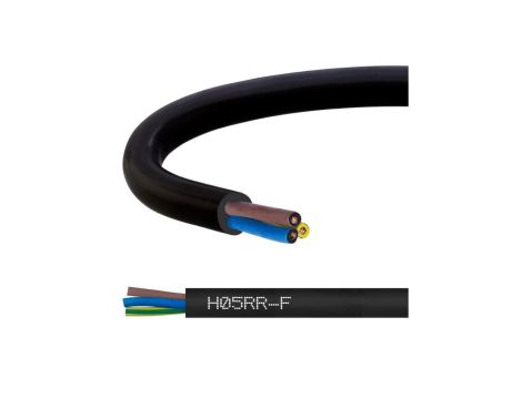 Przewód w gumie H05RR-F / OW 3x2,5 300/500V Elektrokabel /500m/
