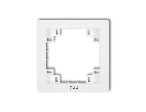DECO Ramka pośrednia do łączników SITODRUK IP44 biała DRPH