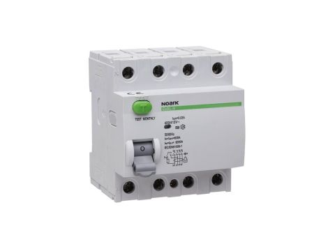 Wyłącznik różnicowoprądowy 4P 25A 30mA typ AC 6kA Ex9L-N