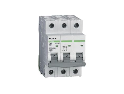 Wyłącznik nadprądowy 3P C 40A 6kA Ex9BN