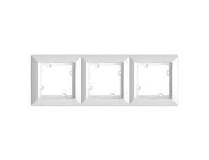 OPAL Ramka potrójna biała Ra-3 Op BI