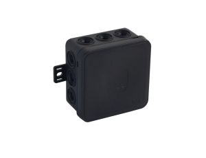 V5 Puszka natynkowa 75x75x41 IP54 czarna