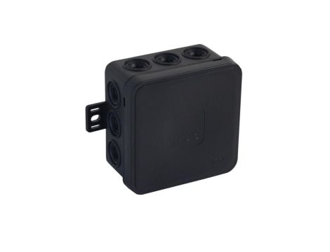 V5 Puszka natynkowa 75x75x41 IP54 czarna