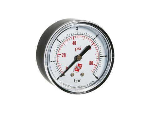 Manometr aksjalny 0-4 bar, G 1/4, 63 mm