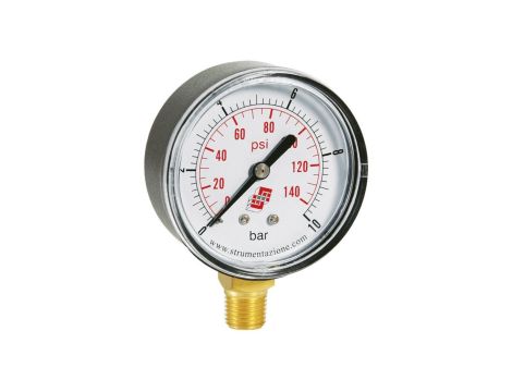 Manometr radialny 0-10 bar, G 1/8, 40 mm
