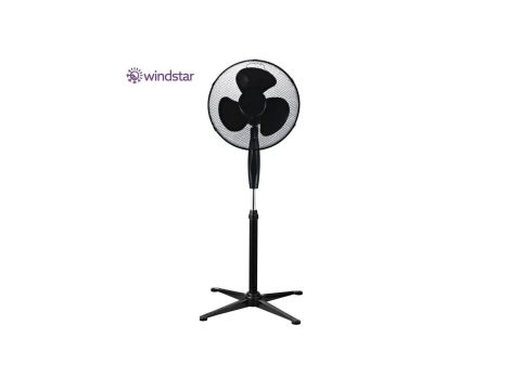 WENTYLATOR PODŁOGOWY VIENTO 45W CZARNY