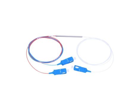 Splitter 25:75, 900um, 1m Extralink 1:2 FBT SC/UPC