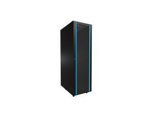 Szafa rack stojąca Extralink 42U 600x1000 Czarna