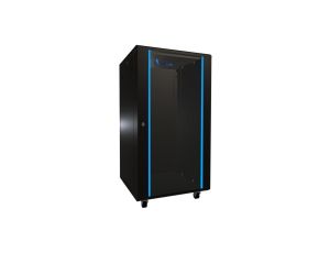 Szafa rack stojąca Extralink 22U 600x600 Czarna