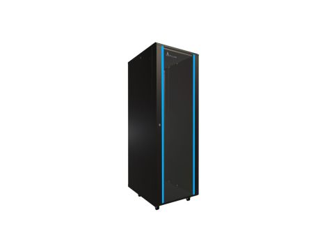 Szafa rack stojąca Extralink 37U 600x800 Czarna