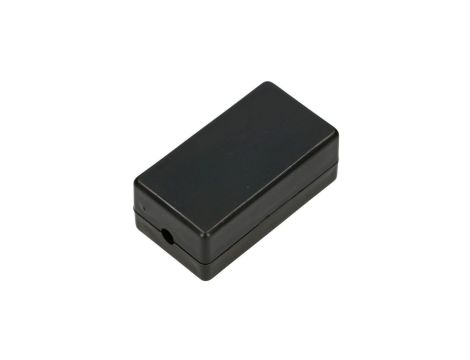 Puszka połączeniowa beczka, złączka, black Extralink CAT5E UTP