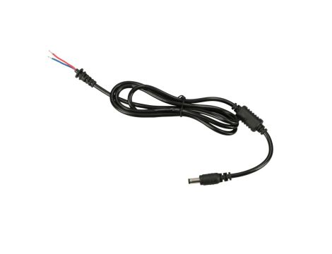 Kabel zasilający prosty DC JACK 5.5/2.1mm 1m Extralink