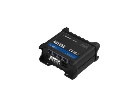 Profesjonalny przemysłowy router 4G LTE Cat.4, WiFi, Dual Sim, GPS, 1x WAN, 3X LAN, RUT956 200000 Teltonika RUT956