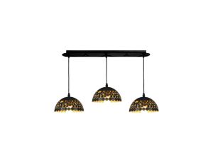 Lampa wisząca LISA BLACK 3xE27 ML6136 Milagro