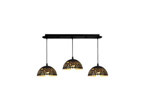 Lampa wisząca LISA BLACK 3xE27 ML6136 Milagro