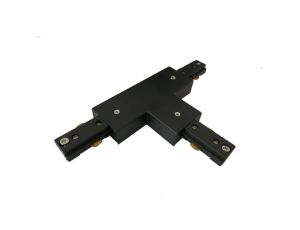 Łącznik T czarny do szynoprzewodów 1 fazowych LP-553 BK Light Prestige