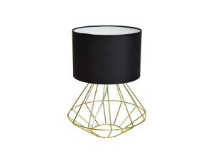 Lampa stojąca LUPO BLACK/GOLD 1xE27 MLP6272 Milagro