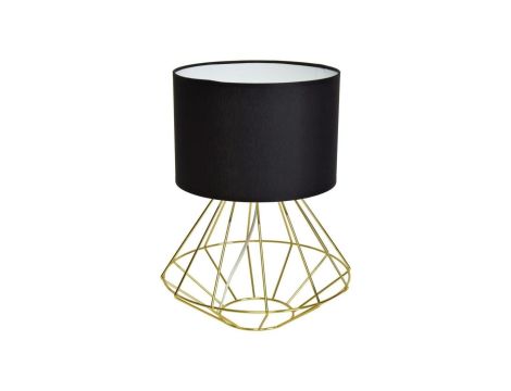 Lampa stojąca LUPO BLACK/GOLD 1xE27 MLP6272 Milagro