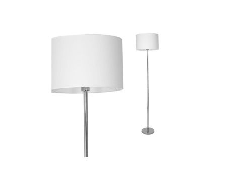 Lampa stojąca CASINO WHITE/CHROME 1xE27 ML6376 Milagro