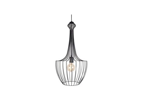 LAMPA WISZĄCA LUKSOR S CZARNA 8851 Nowodvorski