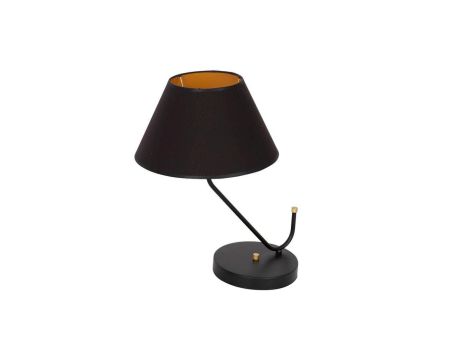 Lampa stołowa VICTORIA BLACK 1xE27 MLP4914 Milagro