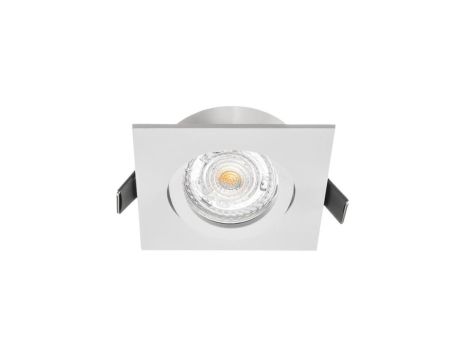 Oczko sufitowe kwadratowe ruchome IP20 White EKZ312 Milagro