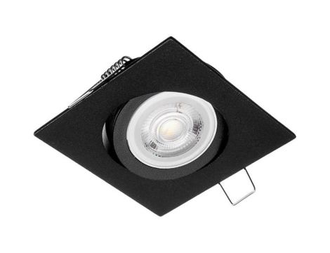 Oczko sufitowe kwadratowe ruchome IP20 Black EKZ329 Milagro