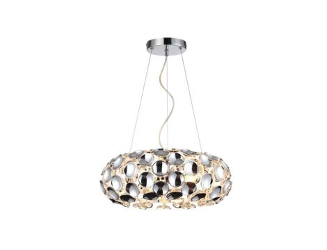 Chromowana lampa wisząca FERRARA do salonu 3xE14 LP-17060/3P Light Prestige