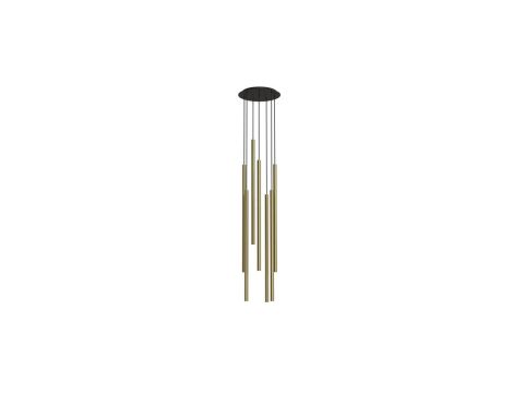 Lampa wisząca LASER SOLID BRASS VII 7668 Nowodvorski Lighting