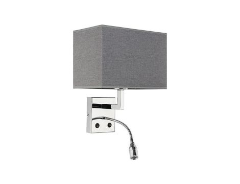 KINKIET HOTEL LED GRAY 9302 Nowodvorski