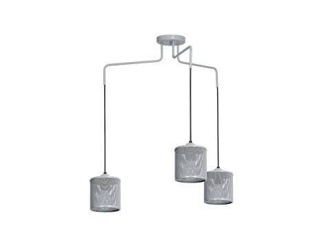 Lampa wisząca LOUISE GREY 3xE27 MLP645 Milagro