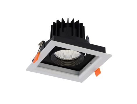 Oprawa wpuszczana CL DIA LED 18W, 3000K WHITE/BLACK 8722 Nowodvorski
