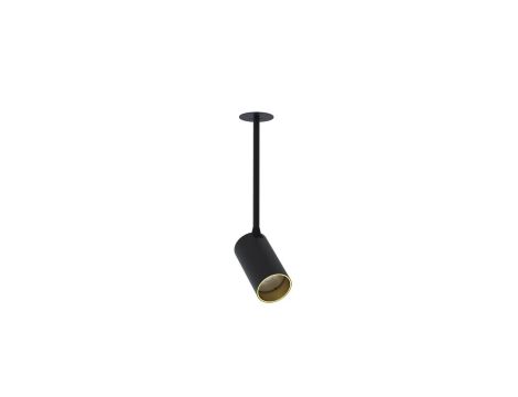 Lampa wpuszczana MONO SURFACE LONG S BLACK/GOLD 7680 Nowodvorski