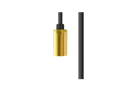 Przewód z oprawką 700cm CAMELEON CABLE G9 7 M BLACK/BRASS 8615 Nowodvorski