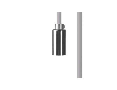 Przewód z oprawką 150cm CAMELEON CABLE G9 1,5 M WHITE/CHROME 8585 Nowodvorski