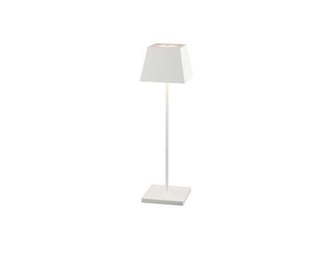 Lampa ogrodowa bezprzewodowa na stół USB MAHE LED WHITE 8397 Nowodvorski