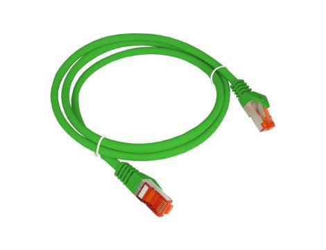 Patch-cord F/UTP kat.6 PVC 2.0m zielony KKS6ZIE2.0