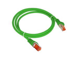 Patch-cord F/UTP kat.6 PVC 3.0m zielony KKS6ZIE3.0