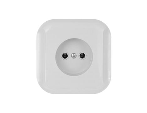 TOPAZ Gniazdo pojedyncze p/t 2p 16A, 250V biały 00060278