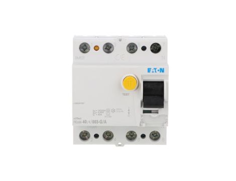 Wyłącznik różnicowoprądowy 4P 40A 0,03A Typ G/A 10kA FRCMM-40/4/003-G/A 170295
