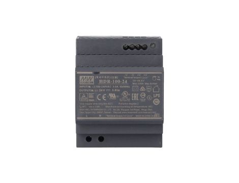 Zasilacz na szynę DIN MeanWell 24V 100W HDR