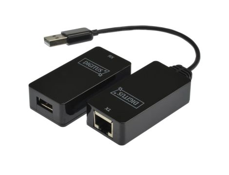 Przedłużacz USB 1.1 po skrętce kat.5e/6 UTP/SFP do 45m DA-70139-2