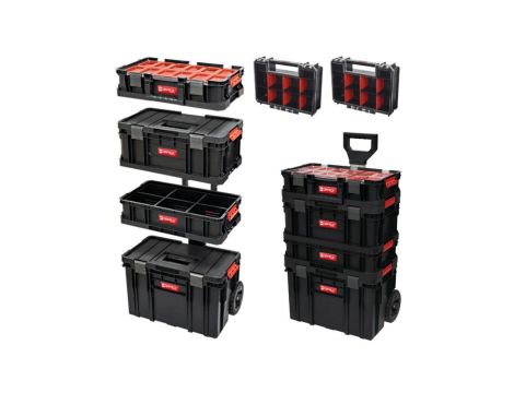 Mobilny warsztat Organizer Plus z pojemnikami 526x307x125mm 14,3l PROMO SET I 6in1 Z252597PG002 Qbrick