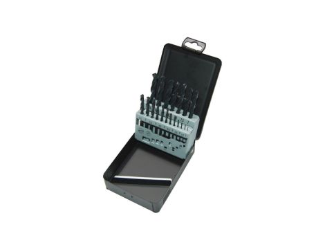 Wiertła do metalu HSS-R walcowane 1-10mm Zestaw 19szt MILWAUKEE