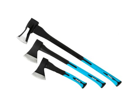 Zestaw siekier z trzonkiem z włókna węglowego 600-2200g Fiberglass 3 sztuki KraftiDele