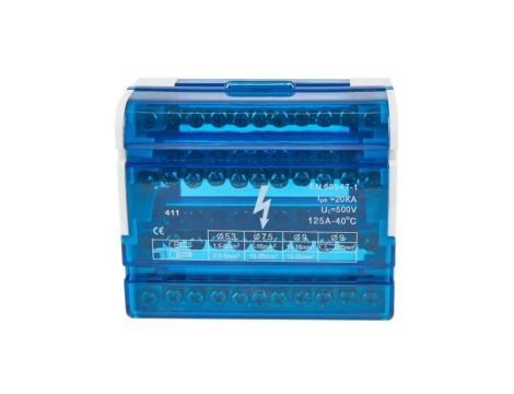 Blok rozdzielczy 4x11 Mostek łączeniowy 411