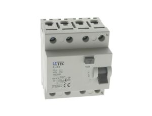 Wyłącznik różnicowoprądowy 4P 63A 30mA AC 10kA