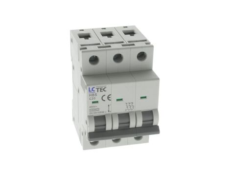Wyłącznik nadprądowy HBS 3P 3M 3F C 20A 10kA